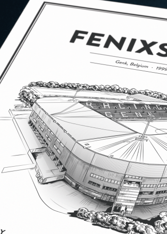 Stadium Posters by Fans Will Know: Genk