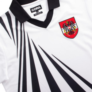 Austria 1990 - 92 Retro Football Shirt