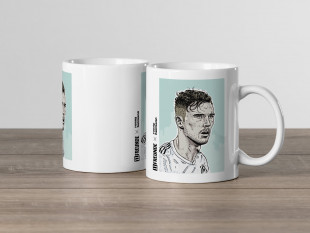 Design-Tasse - 11FREUNDE x Ronny Heimann: Leon