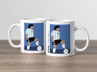 Design-Tasse - 11FREUNDE x Stanley Chow: Diego (Argentina)