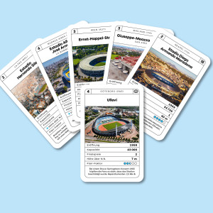 11FREUNDE Stadionquartett: internationale Stadien