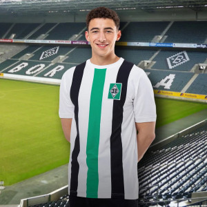 Borussia Mönchengladbach 1972 - 73 Retro Football Shirt