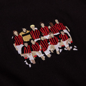 AC Milan Coppa 2003 Team Embroidery Hooded Sweater