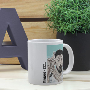 Design-Tasse - 11FREUNDE x Ronny Heimann: Sami