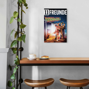 Fußball Wandbild Covermotiv: 11FREUNDE - Bundesliga-Sonderheft 2015/16 Zurück in die Zukunft