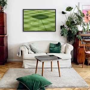 Frankfurter Videowürfelschatten - 11FREUNDE SHOP - Fußball Wandbild