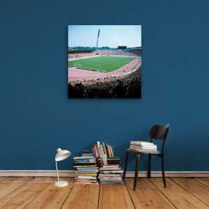Niedersachsenstadion Hannover 1974 - Fußball Foto Wandbild - 11FREUNDE SHOP
