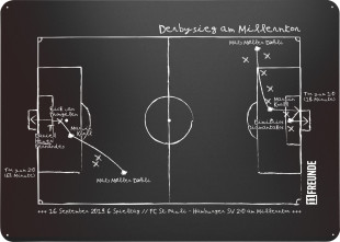 Magnettafel: Derbysieg am Millerntor - 11FREUNDE SHOP