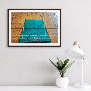 Basketballhalle in Estland - Sport Fotografien als Wandbilder - Basketball Foto - NoSports Magazin