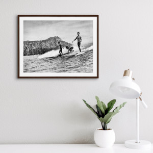 Surfen in Honolulu - Sport Fotografien als Wandbilder - Surfen Foto - NoSports Magazin 