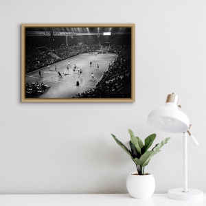 Handball in Kiel 1974 - Sport Fotografien als Wandbilder - Handball Foto - NoSports Magazin - 11FREUNDE SHOP