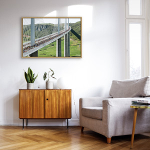 Marathon über die Brücke - Sport Fotografien als Wandbilder - Leichtathletik Foto - NoSports Magazin - 11FREUNDE SHOP