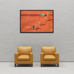 Bewässerung - Sport Fotos als Wandbilder - Tennis Foto - NoSports Magazin 