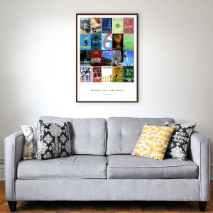 Collage 1930 - 2014 - Poster bestellen - 11FREUNDE SHOP