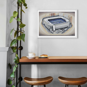 Stadia Art: Bernabéu - Poster bestellen - 11FREUNDE SHOP