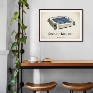 World Of Stadiums: Bernabéu - Poster bestellen - 11FREUNDE SHOP