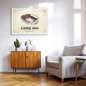 World Of Stadiums: Camp Nou - Poster bestellen - 11FREUNDE SHOP