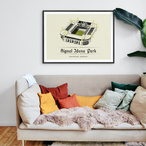 World Of Stadiums: Signal-Iduna-Park - Poster bestellen - 11FREUNDE SHOP