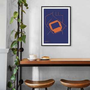 Piktogramm: Montpellier - Poster bestellen - 11FREUNDE SHOP