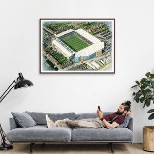 Stadia Art: Highfield Road - Poster bestellen - 11FREUNDE SHOP