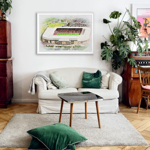 Stadia Art: Stadium Of Light - Poster bestellen - 11FREUNDE SHOP