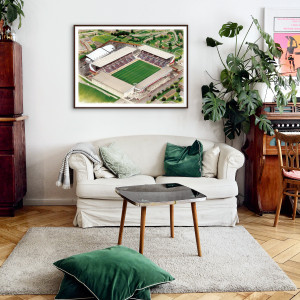 Stadia Art: Turf Moor - Poster bestellen - 11FREUNDE SHOP