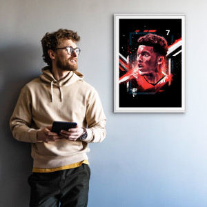 Jadon by Nicholas Chuan - Sancho Collage Poster