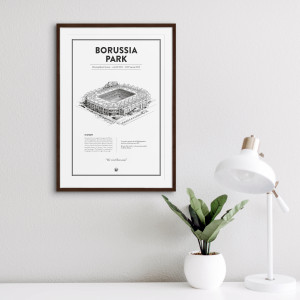 Stadium Posters by Fans Will Know: Mönchengladbach - Poster