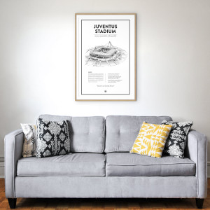 Stadium Posters by Fans Will Know: Turin - Poster