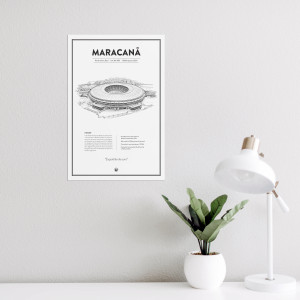 Stadium Posters by Fans Will Know: Rio de Janeiro - Poster