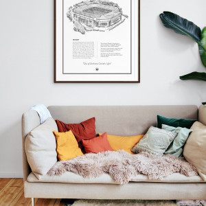 Stadium Posters by Fans Will Know: Wolverhampton - Poster
