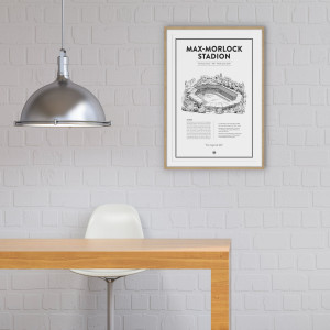 Stadium Posters by Fans Will Know: Nürnberg - Poster