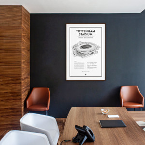 Stadium Posters by Fans Will Know: London (Tottenham) 2 - Poster