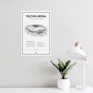 Stadium Posters by Fans Will Know: Gelsenkirchen - Poster