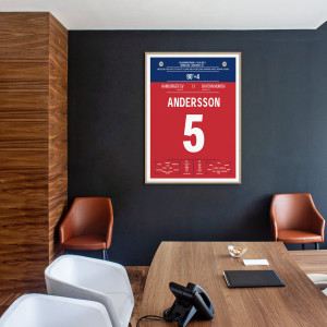 Andersson vs. HSV - Moments Of Fame - Posterserie 11FREUNDE SHOP