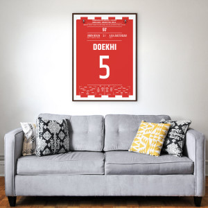 Doekhi vs. Ajax - Moments Of Fame - Posterserie 11FREUNDE SHOP