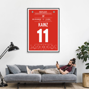Kainz vs. Gladbach - Moments Of Fame - Posterserie 11FREUNDE SHOP