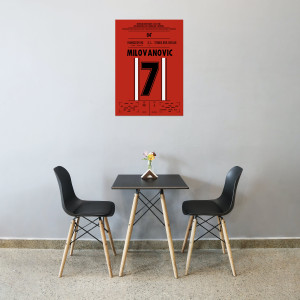 Milovanovic vs. TeBe - Moments Of Fame - Posterserie 11FREUNDE SHOP