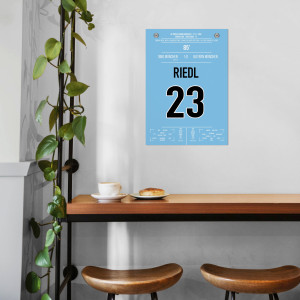 Riedl vs. Bayern - Moments Of Fame - Posterserie 11FREUNDE SHOP