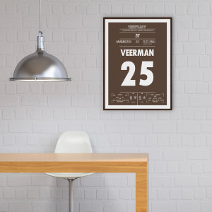 Veerman vs. HSV - Moments Of Fame - Posterserie 11FREUNDE SHOP