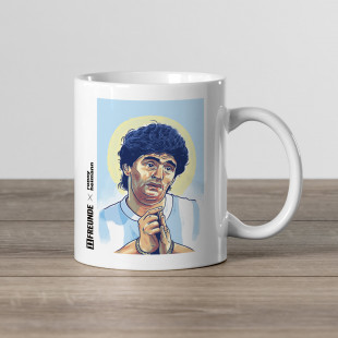 Design-Tasse - 11FREUNDE x Ronny Heimann: Old Diego
