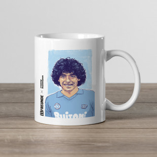 Design-Tasse - 11FREUNDE x Ronny Heimann: Young Diego
