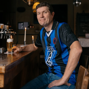 Club Brugge 1998 - 99 Retro Football Shirt