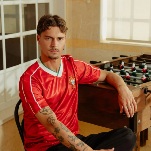Portugal 1986 Retro Football Shirt