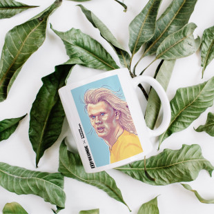 Design-Tasse - 11FREUNDE x Ronny Heimann: Haarland