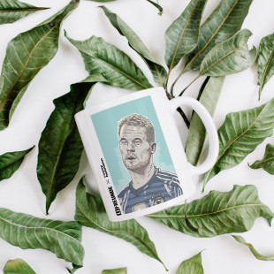 Design-Tasse - 11FREUNDE x Ronny Heimann: Manuel