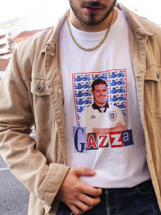 GAZZA Shirt by Retro Football Gang
