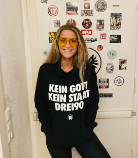 Hoody Kein Gott Kein Staat Drei90