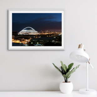 Moses-Mabhida-Stadion bei Nacht - 11FREUNDE BILDERWELT