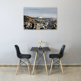 Cape Town Stadium mit Stadt und Meer - 11FREUNDE BILDERWELT